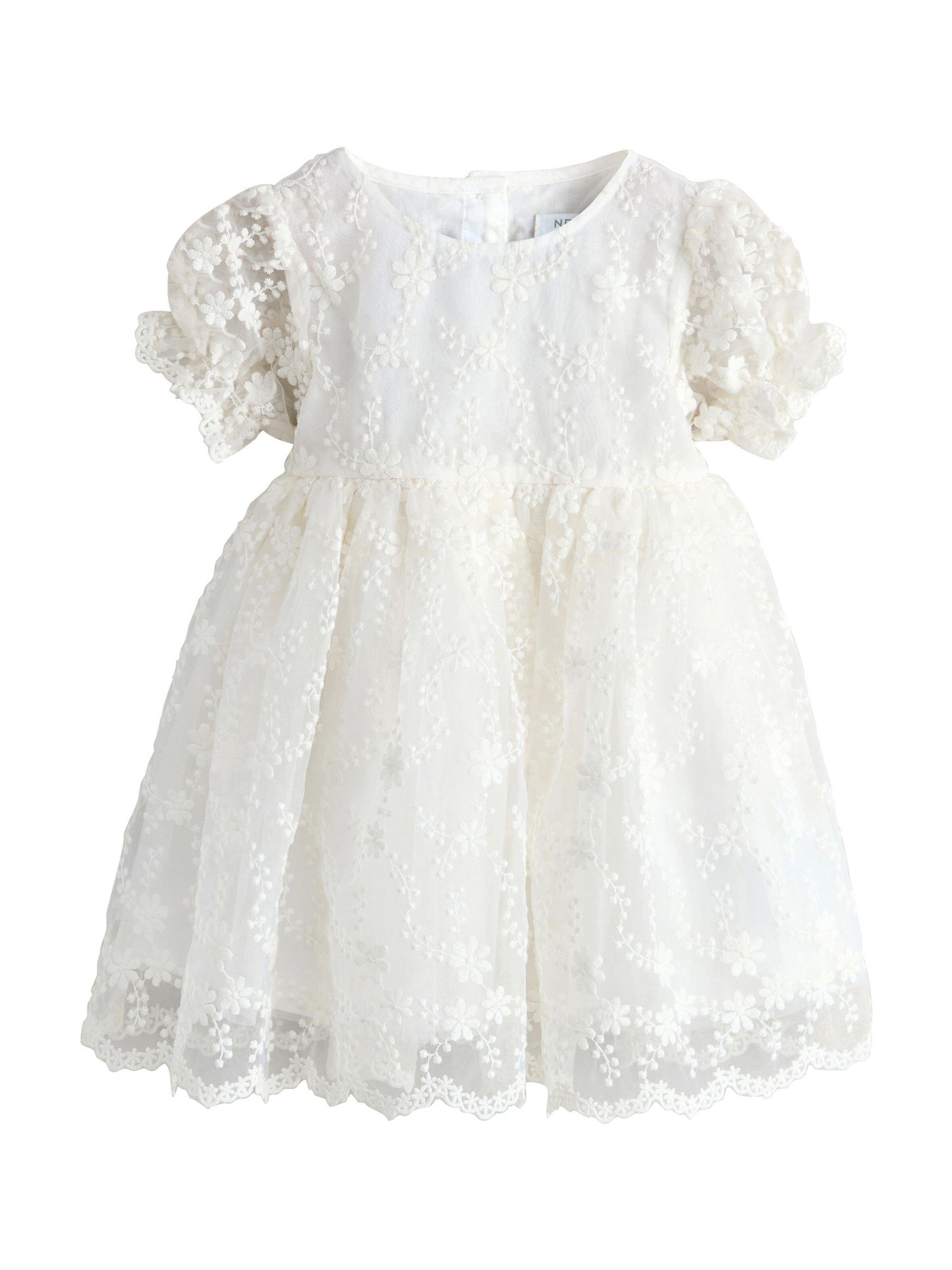 Next Jurk in Beige: voorkant