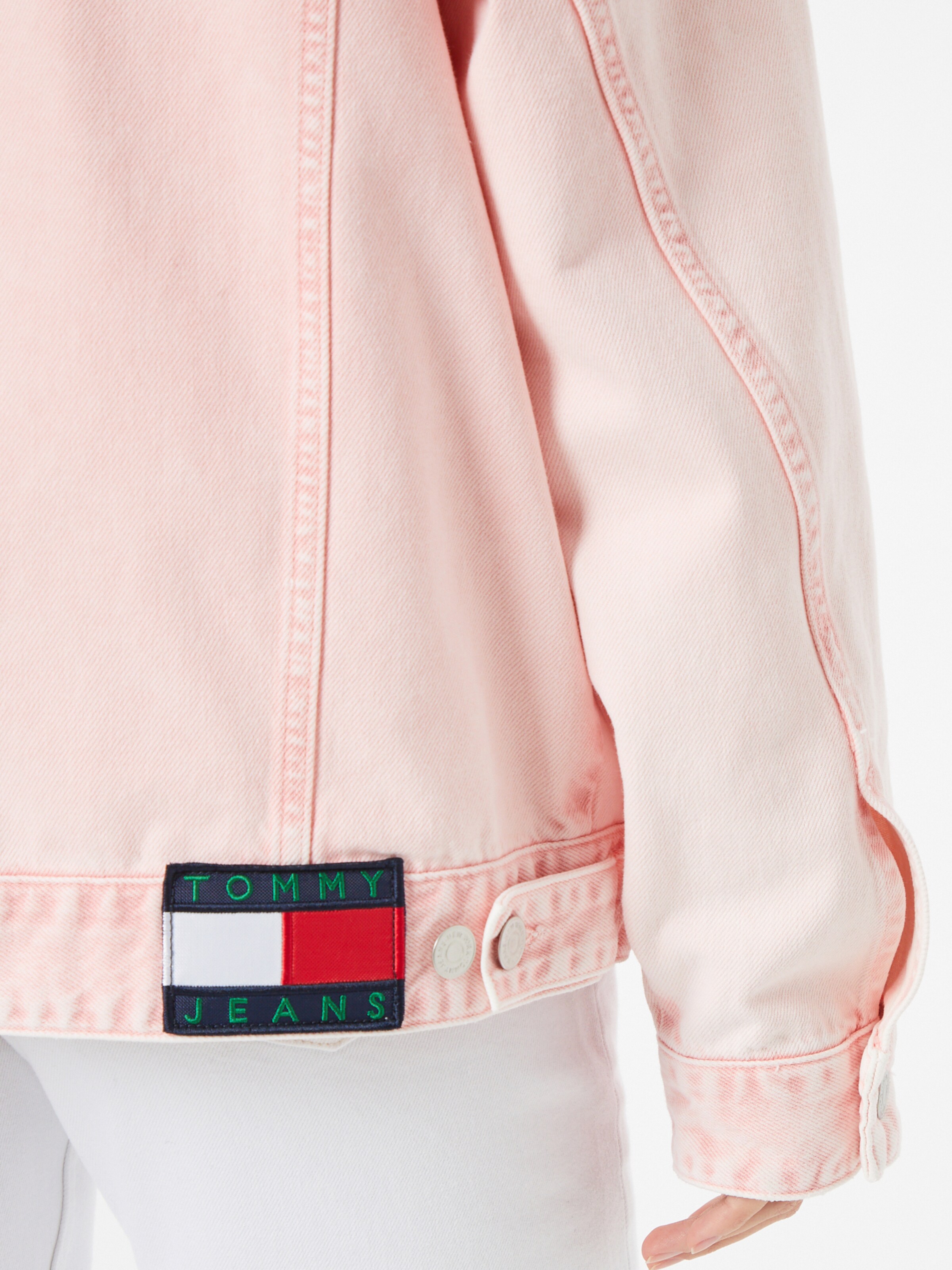 Frauen Jacken Tommy Jeans Jacke in Rosa - VM30377 Frauen Jacken Tommy Jeans Jacke in Rosa - VM30377