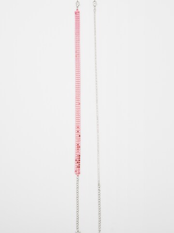 Pull&Bear Necklace in Pink
