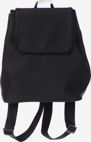 LACOSTE Backpack in One size in Black: front