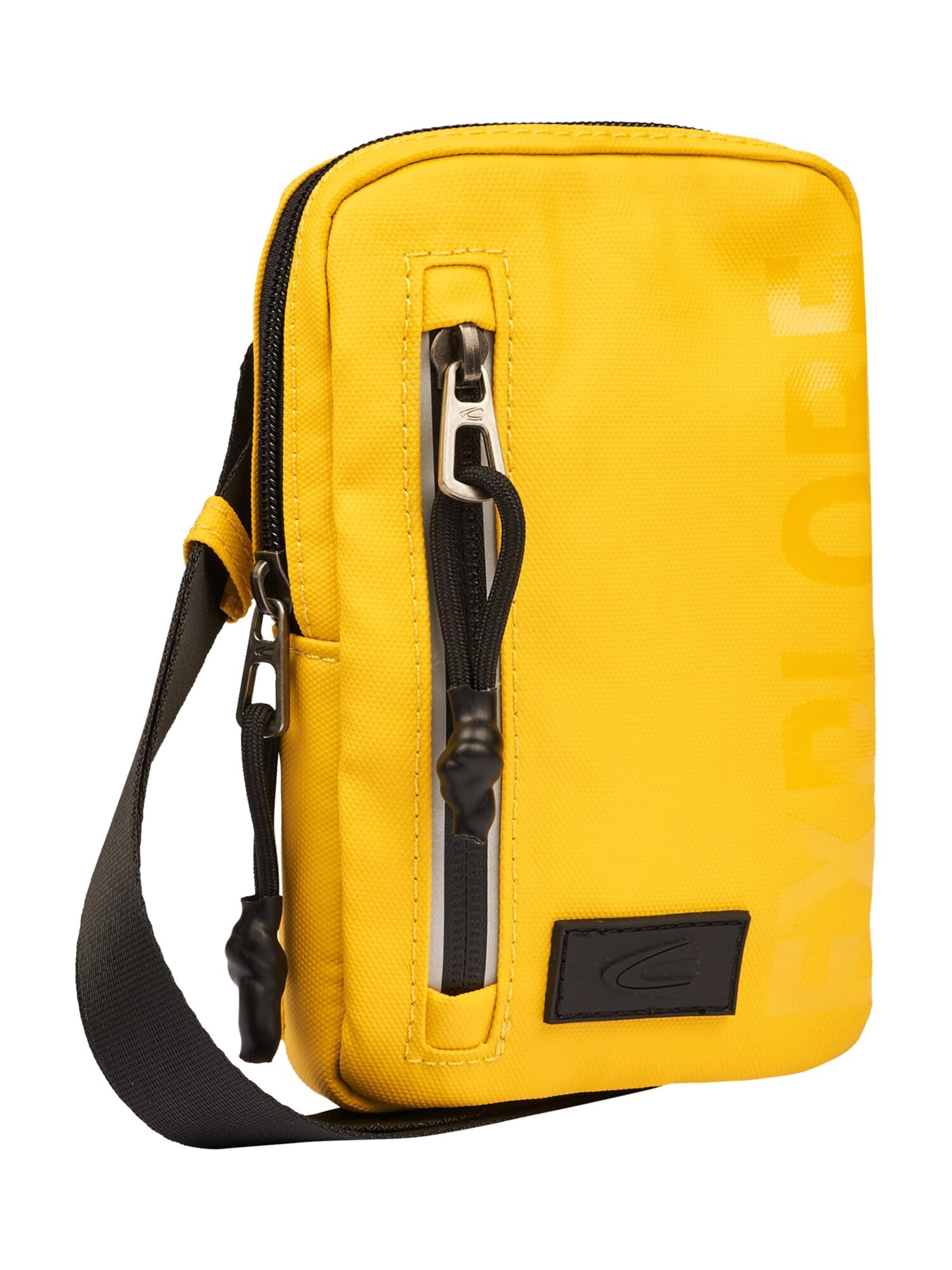 Borsa a tracolla di CAMEL ACTIVE in giallo: frontale