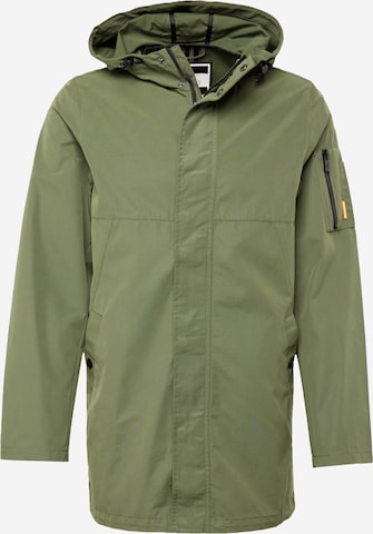 Parka di mezza stagione di s.Oliver in verde: frontale