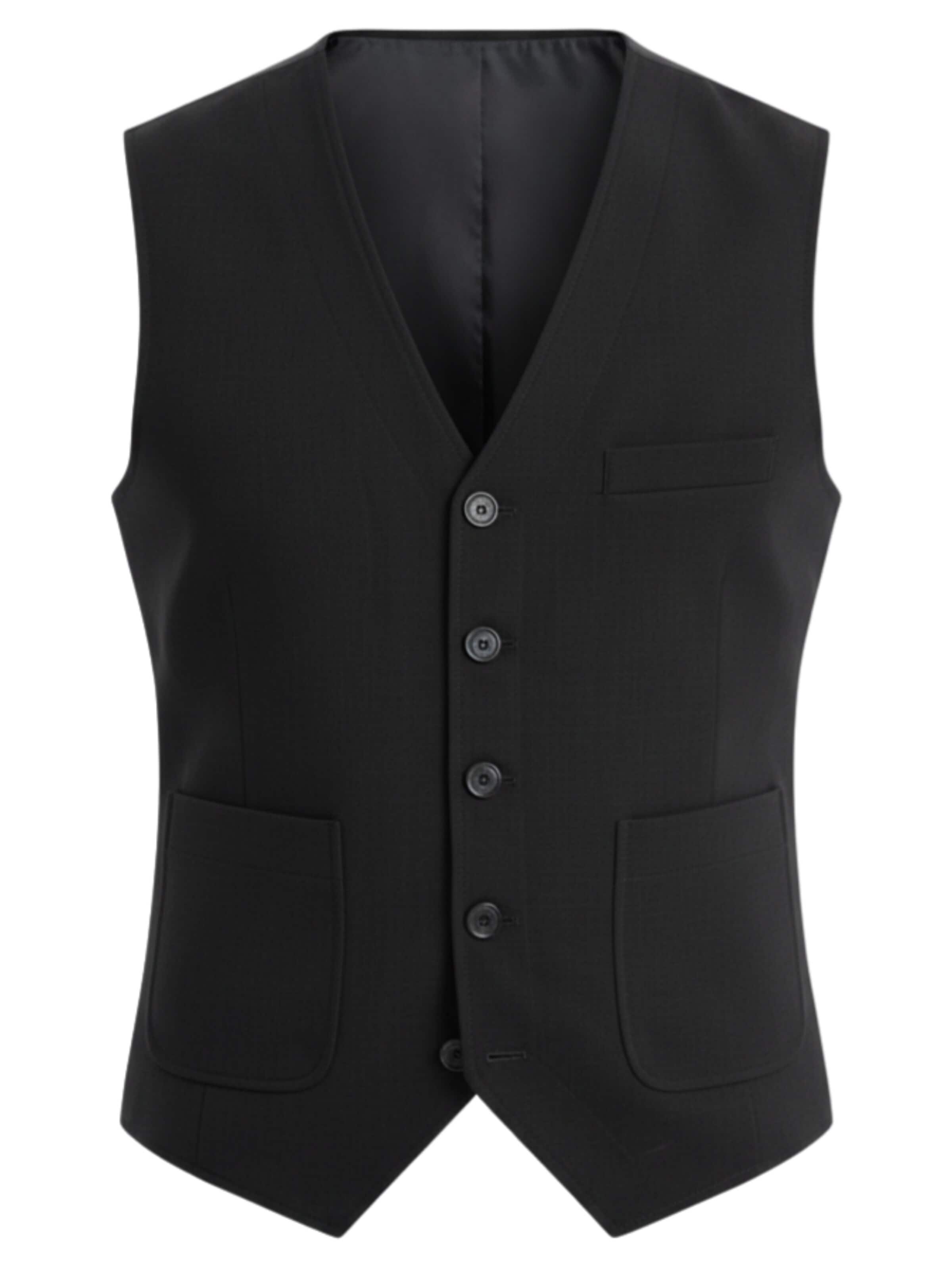 Gilet di Ombre in nero: frontale
