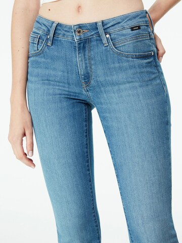 Mavi Bootcut Jeans in Blau