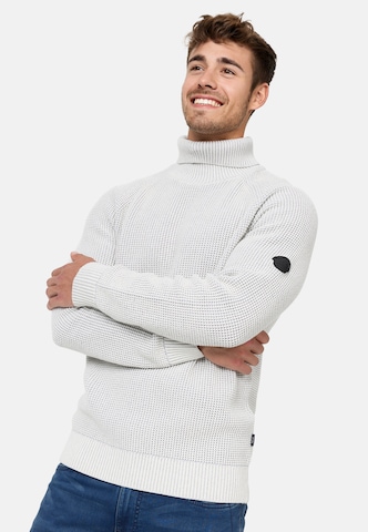 INDICODE JEANS Pullover 'Harlan' in Weiß