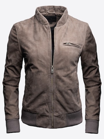 Crone Übergangsjacke 'HANNA'‌‌‌‌‌‌‌‌‌ in Grau: Vorderseite