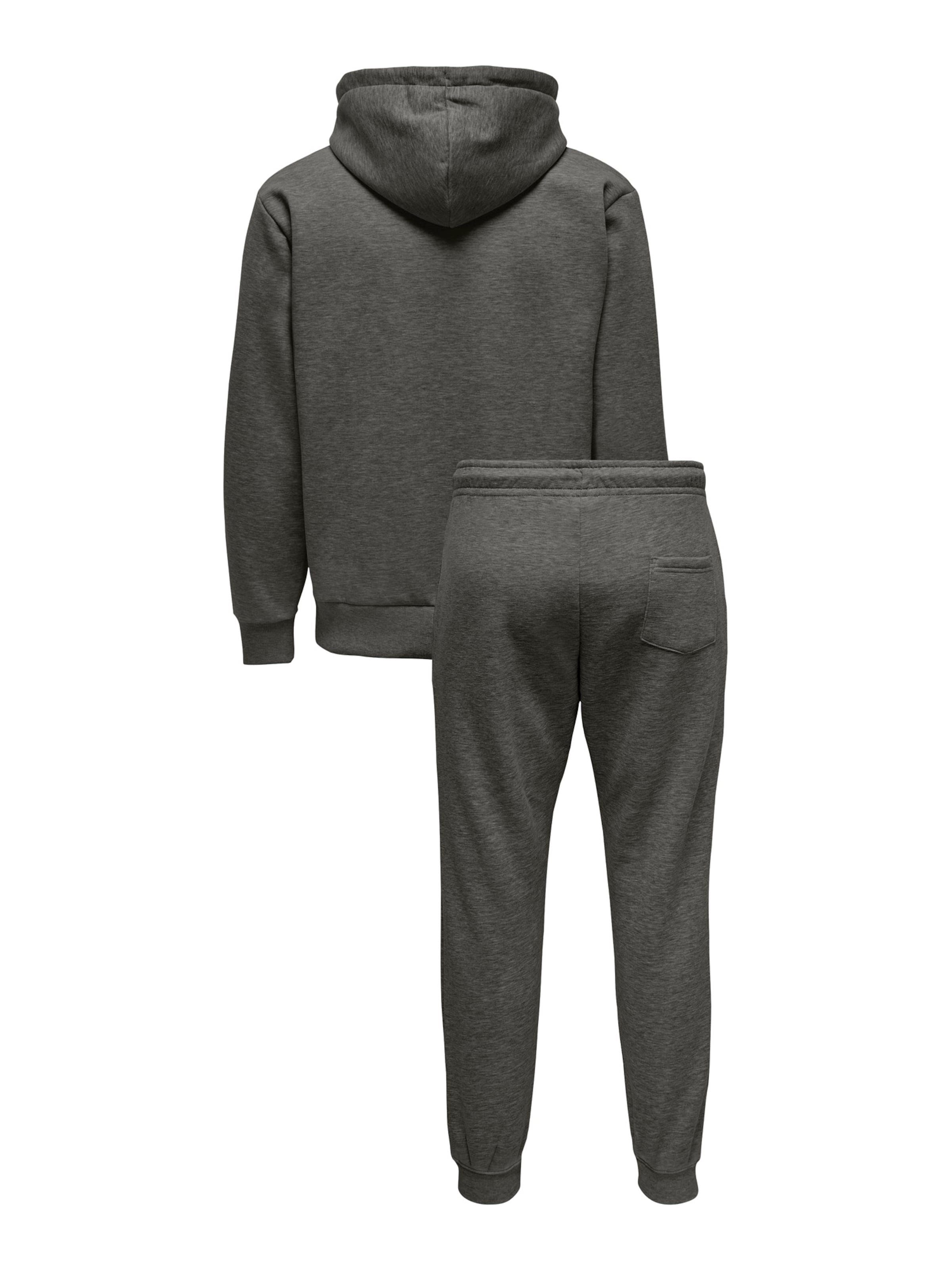 Only & Sons Jogginganzug 'ONSCERES' in Grau