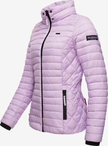 MARIKOO Between-season jacket 'Samtpfote' in Purple