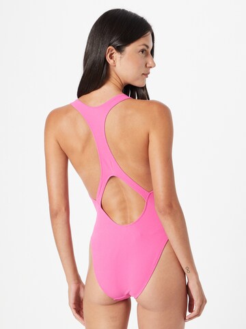 rozā Calvin Klein Swimwear Peldkostīms