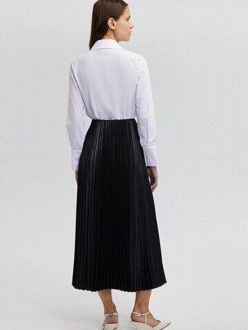 Touché Privé Nederdel 'Pleated Skirt' i sort