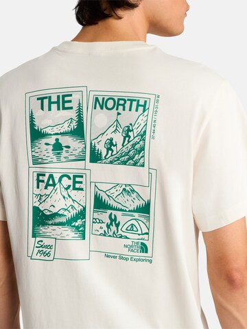 THE NORTH FACE Shirt 'M PHOTO SOUVENIR RELAXED SS TEE' in Wit