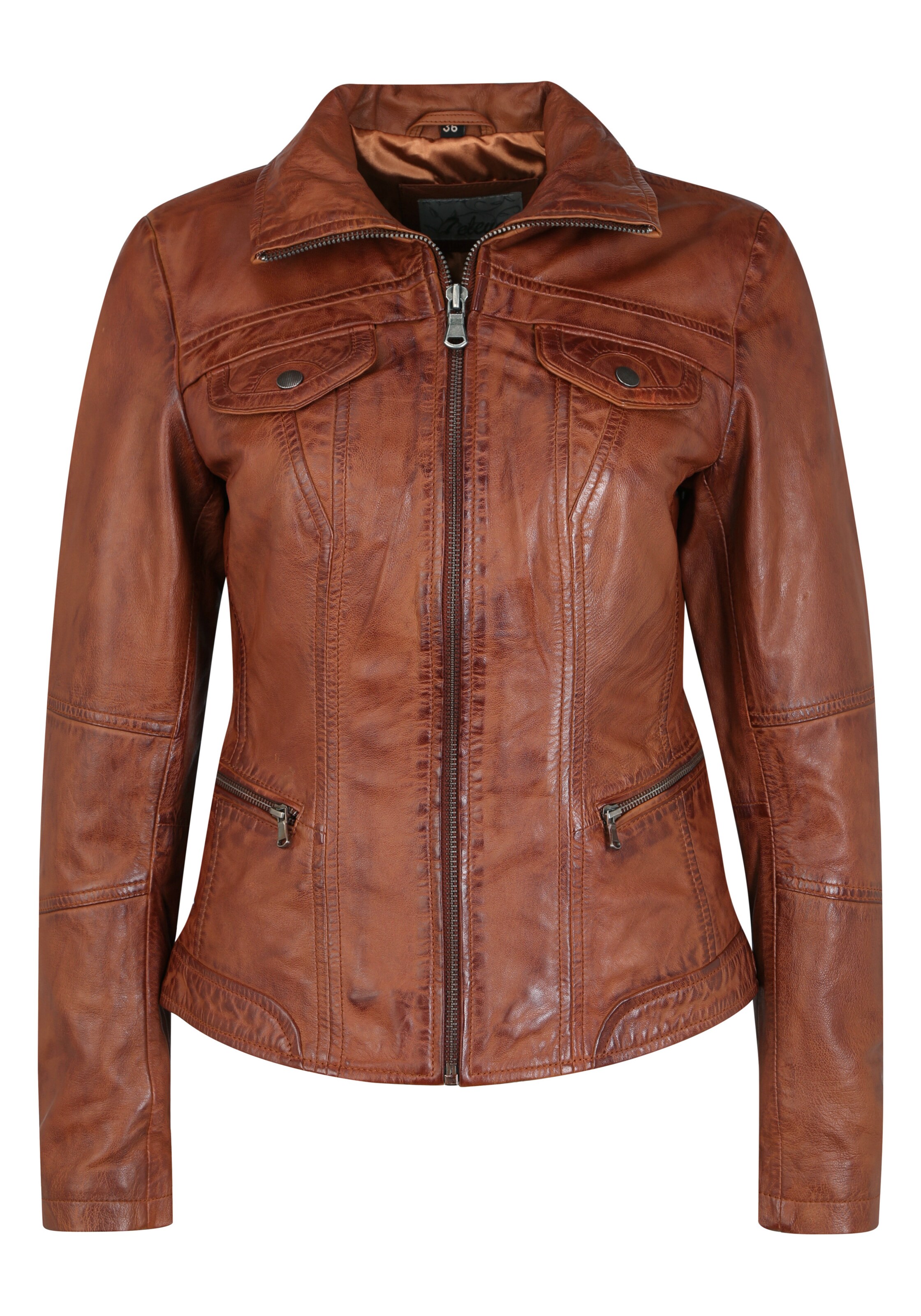 7ELEVEN Between-Season Jacket 'Modena' in Brown: front