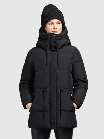 khujo Winterjacke 'ADMIRA' in Schwarz: Vorderseite