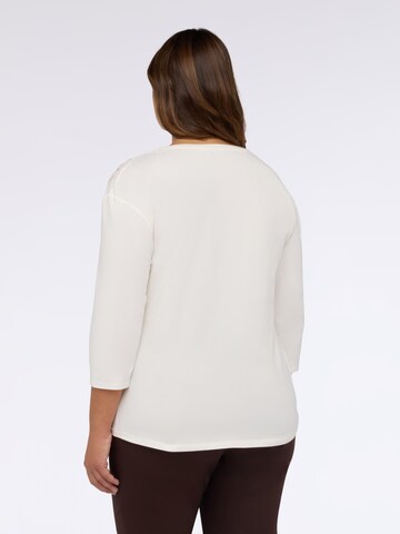 T-shirt Fiorella Rubino en blanc