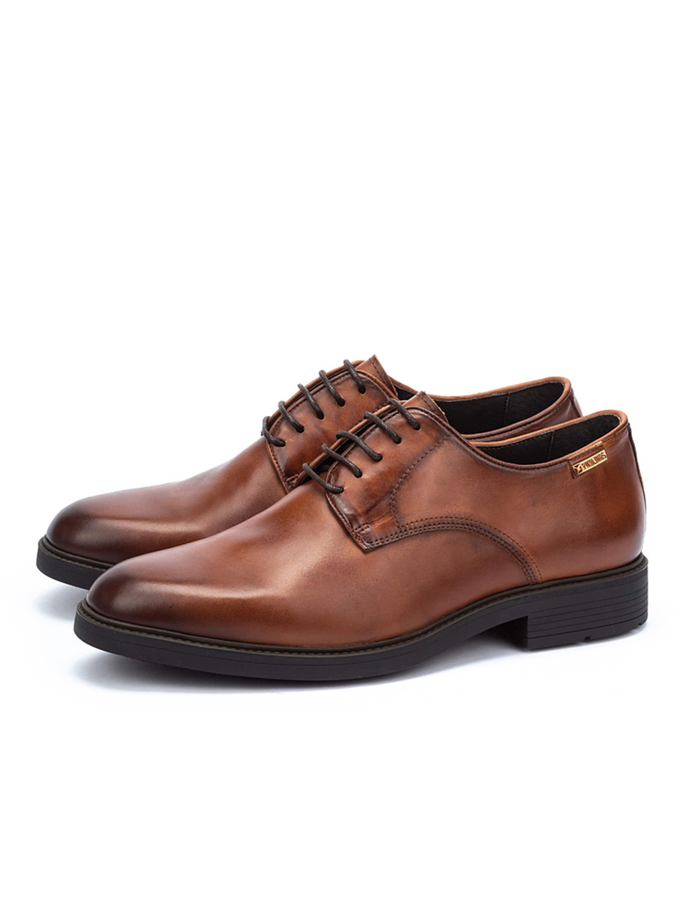 PIKOLINOS Nauhakengät 'Lorca' värissä ruskea