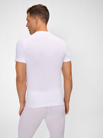 Ammann T-Shirt ' Organic Feinripp ' in Weiß