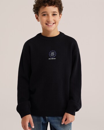 WE Fashion - Pullover em preto: frente