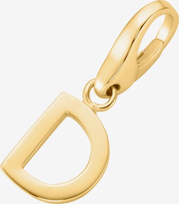 Giorgio Martello Milano - Colgante 'D' en oro: frente