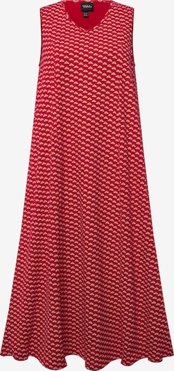 Ulla Popken Sommerkleid in rot / weiß, Produktansicht