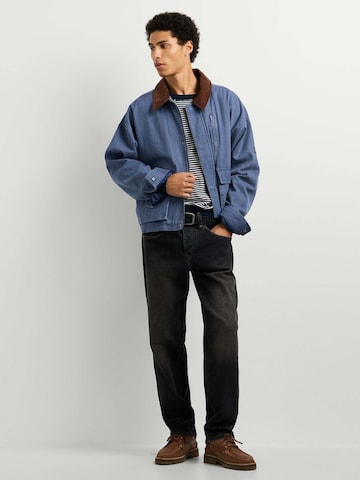 Pepe Jeans Tussenjas 'Bravent' in Blauw: voorkant
