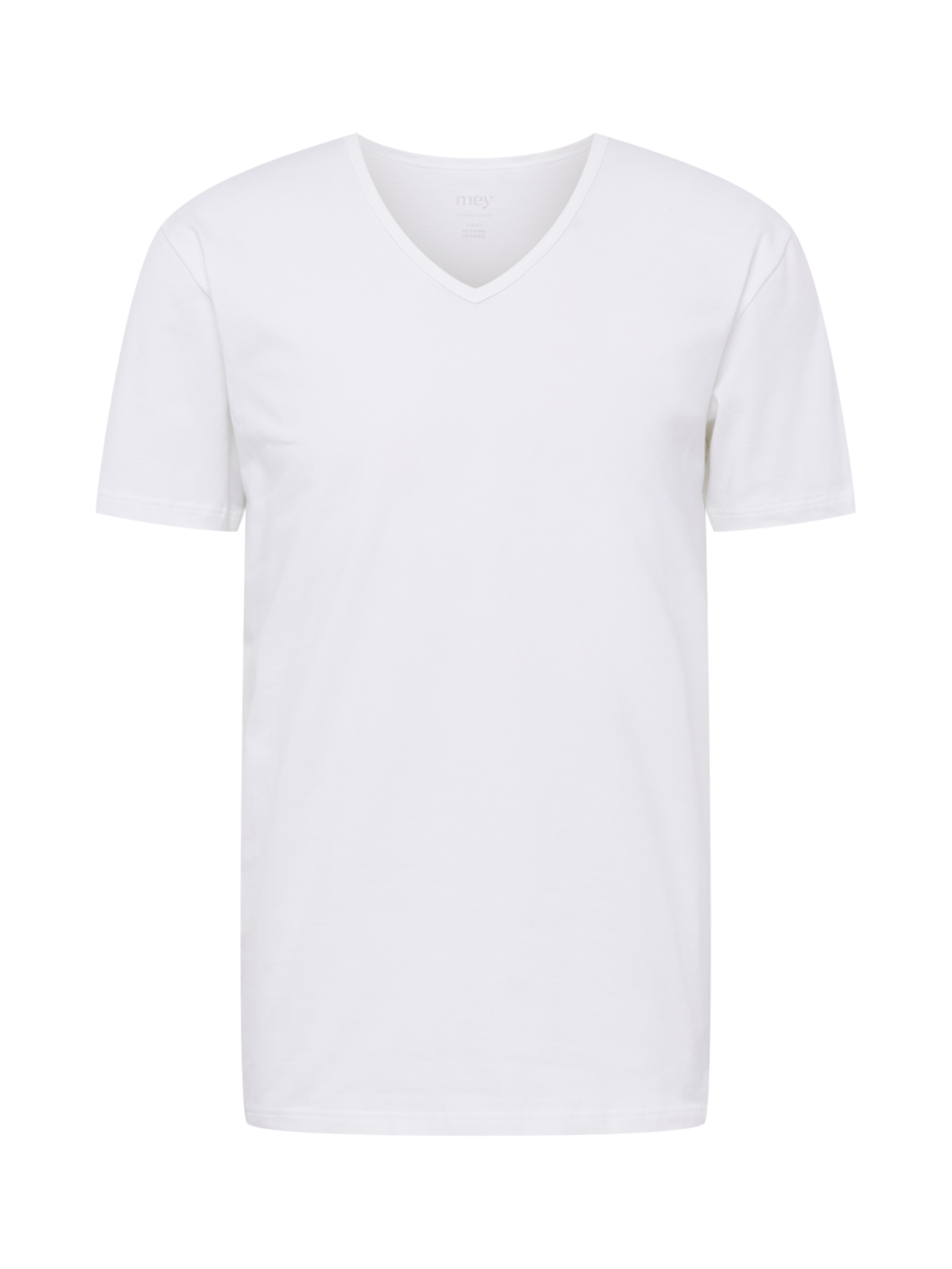 Maillot de corps Mey en blanc : devant