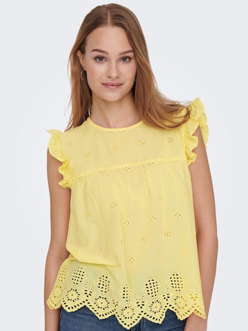 ONLY Bluzka 'Oda' w kolorze żółty