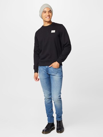 DIESEL Sweatshirt 'GINN' i svart