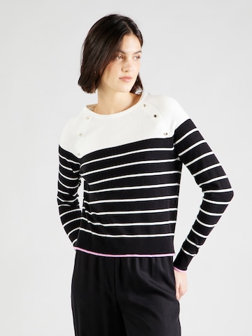 Pull-over 'ALMA' VERO MODA en noir : devant