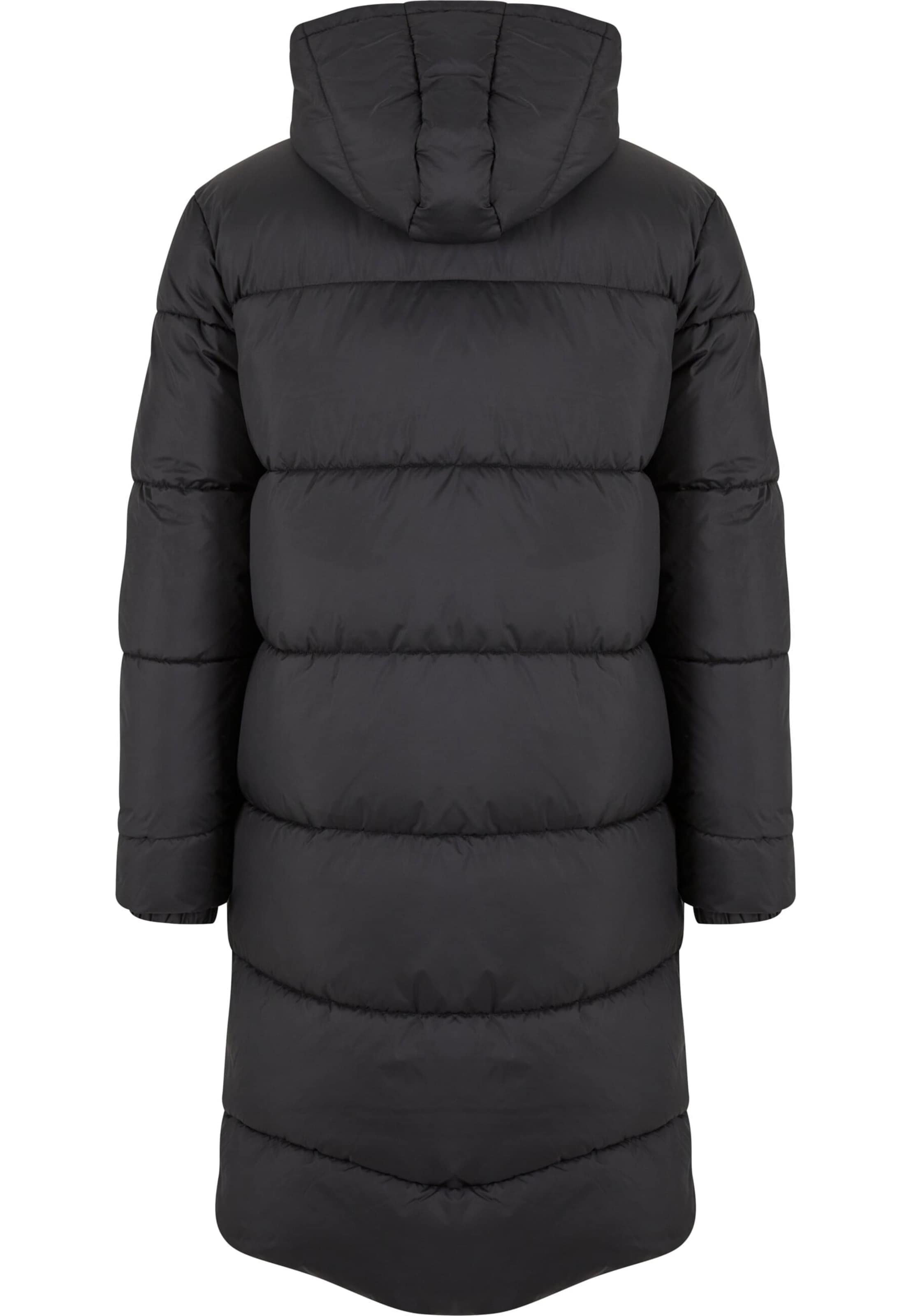 Urban Classics Talvemantel, värv must