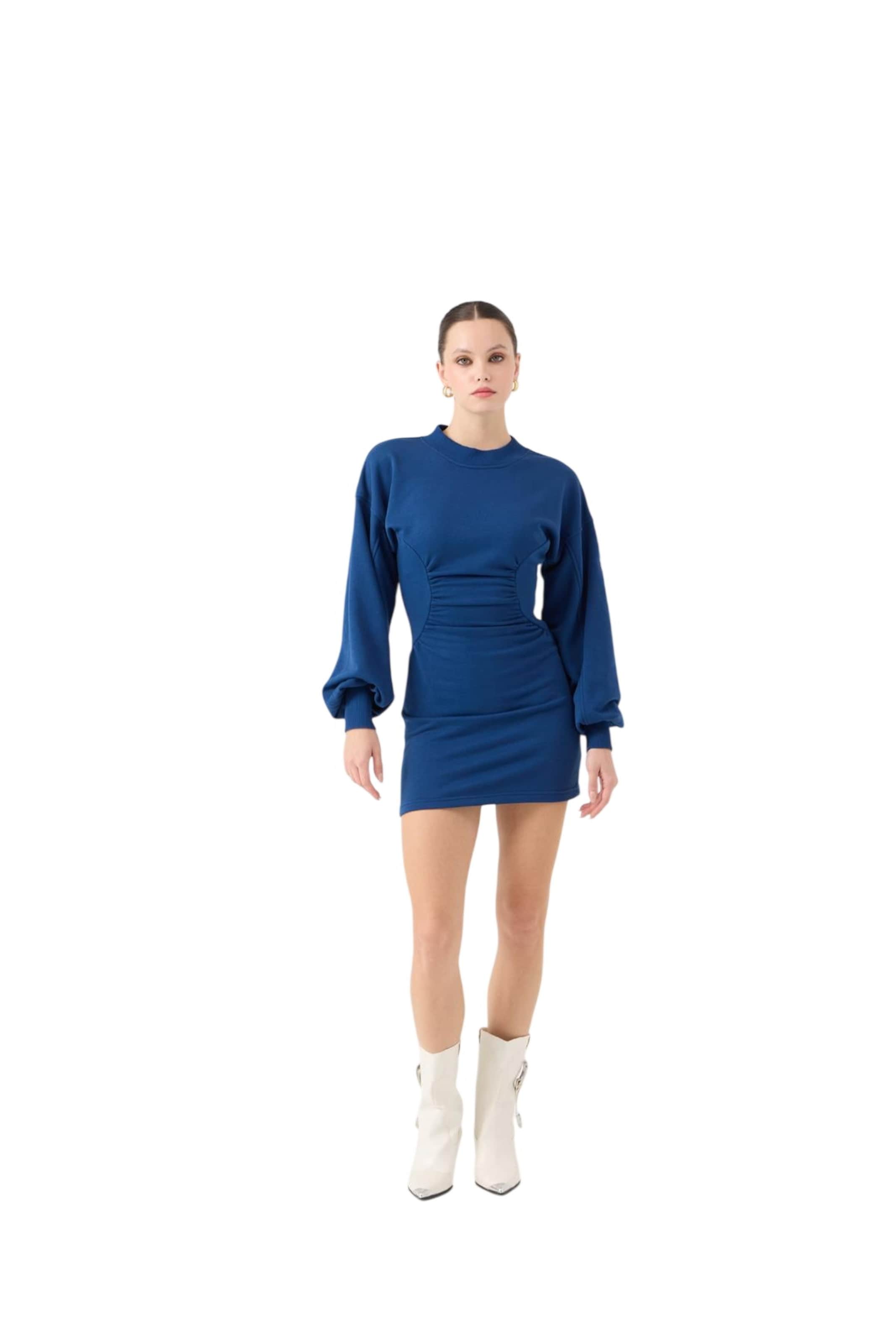 HOLLY LOLLY Jurk in Blauw