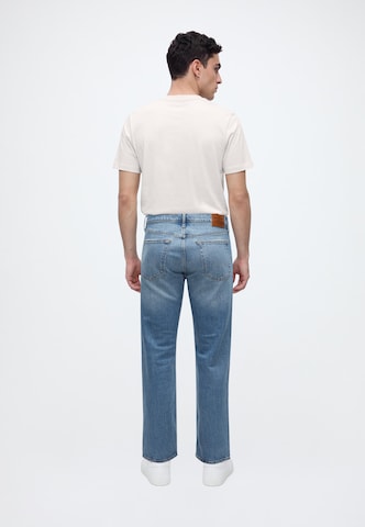 Abercrombie & Fitch Normální Džíny – modrá