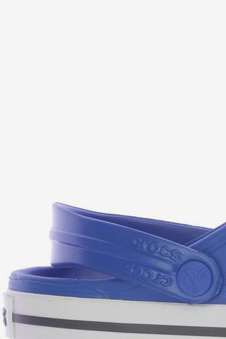 Crocs Sandalen 36,5 in Blau
