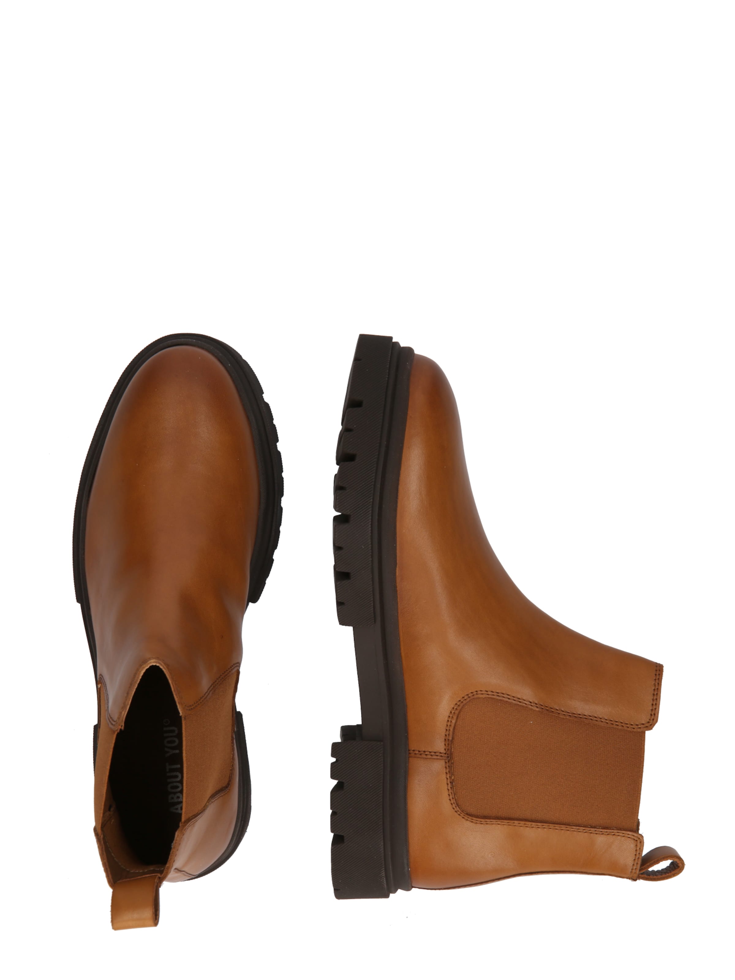 ABOUT YOU - Botas Chelsea 'Hermann' en marrón