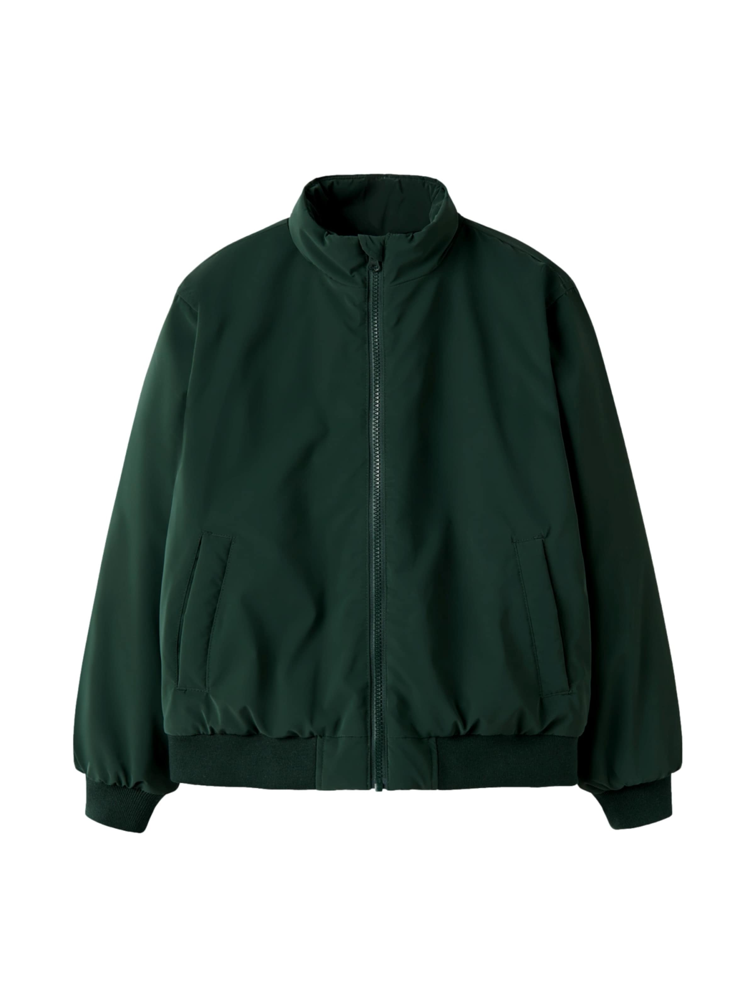 NAME IT Tussenjas 'Marden' in Groen: voorkant