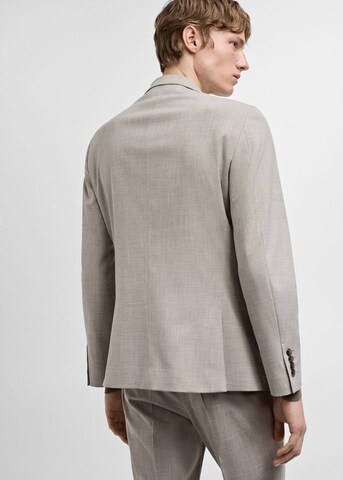 MANGO MAN Regular fit Suit Jacket 'Paris' in Grey