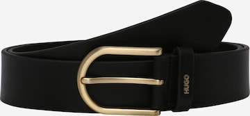 Ceinture 'Zoey' HUGO en noir : devant