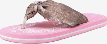 MUSTANG Sandals in Pink: front