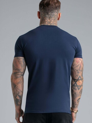 SikSilk Shirt 'Essentials' in Blau