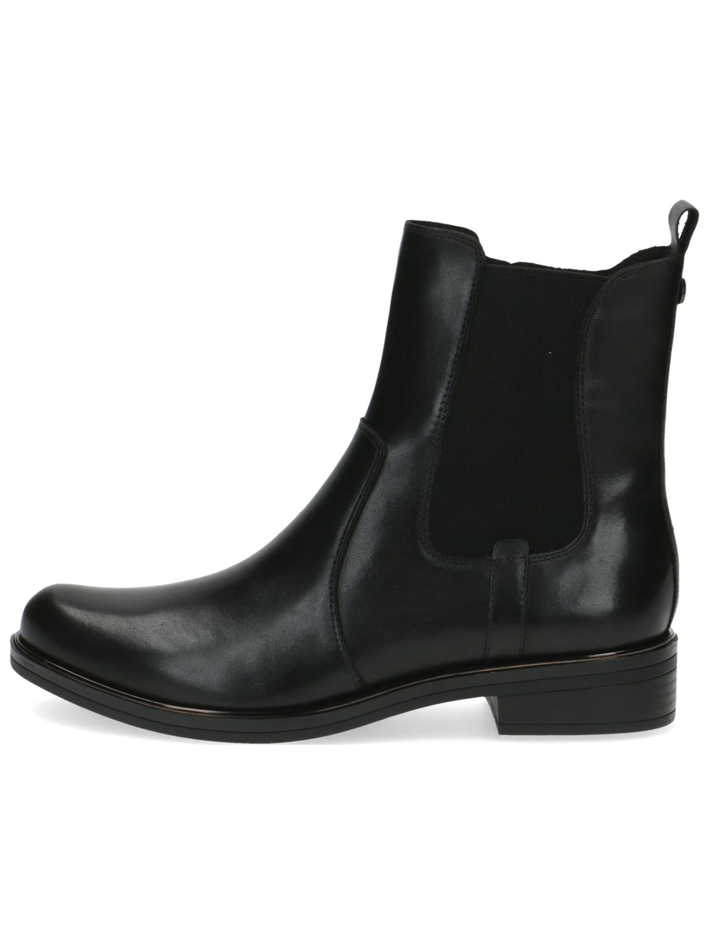 CAPRICE Chelsea boots in Zwart