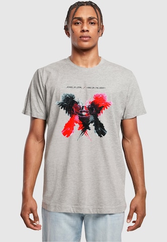 Merchcode T-Shirt 'Kings Of Leon - OBTN Cover' in Grau: predná strana