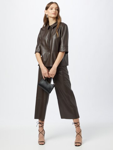 Someday Wide leg Pants 'Chang' in Brown