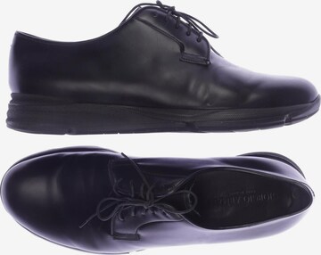 GIORGIO ARMANI Flats & Loafers in 43 in Black: front