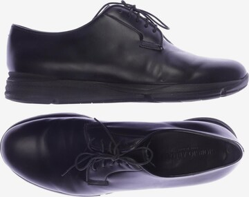 GIORGIO ARMANI Halbschuh 43 in Schwarz: predná strana