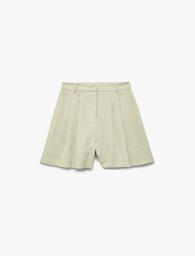 Koton Pleat-front trousers in Pastel green, Item view