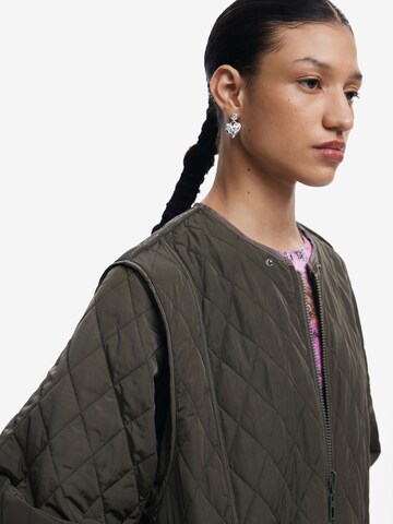 Manteau mi-saison Desigual en vert