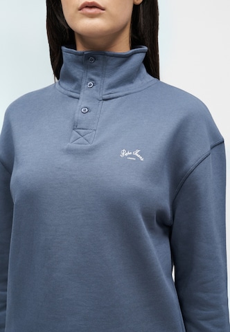 Pepe Jeans Sweatshirt in Blauw: voorkant