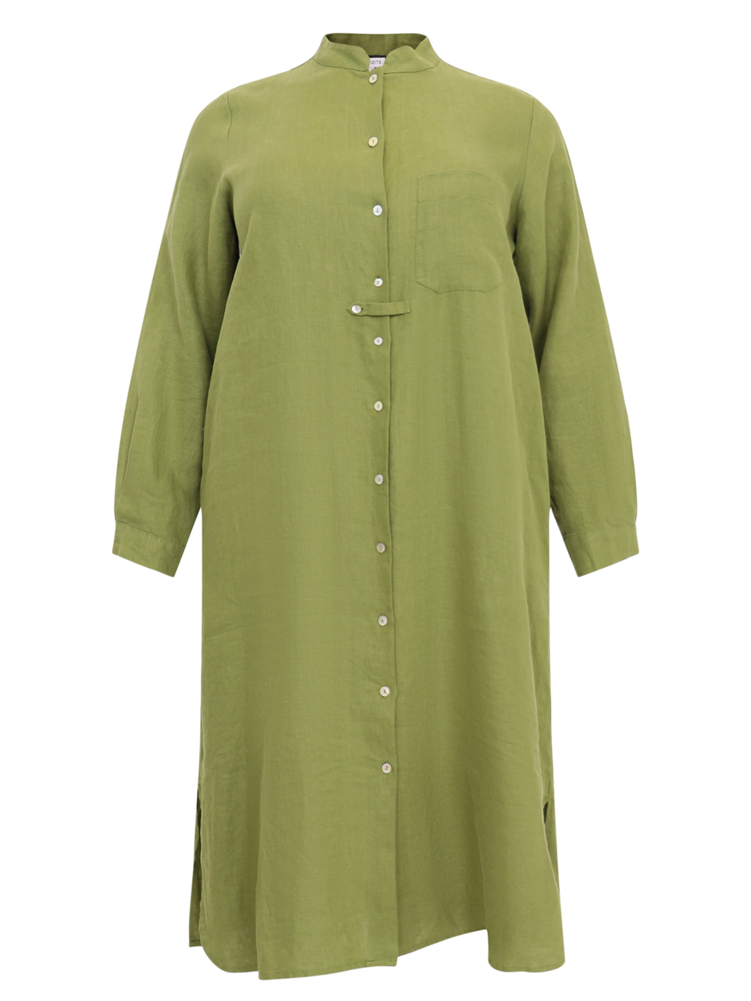 YOEK Blouse 'Linen' in Khaki, Item view