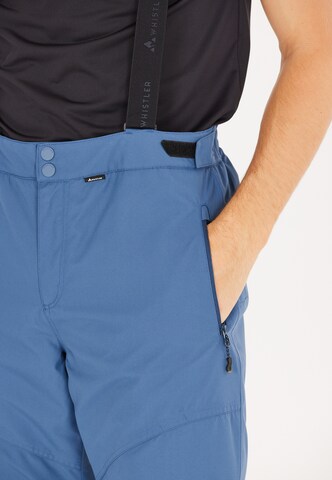 Whistler Regular Outdoor Pants 'Drizzle' in Blue
