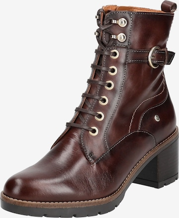 Stivaletto stringato di PIKOLINOS in marrone: frontale