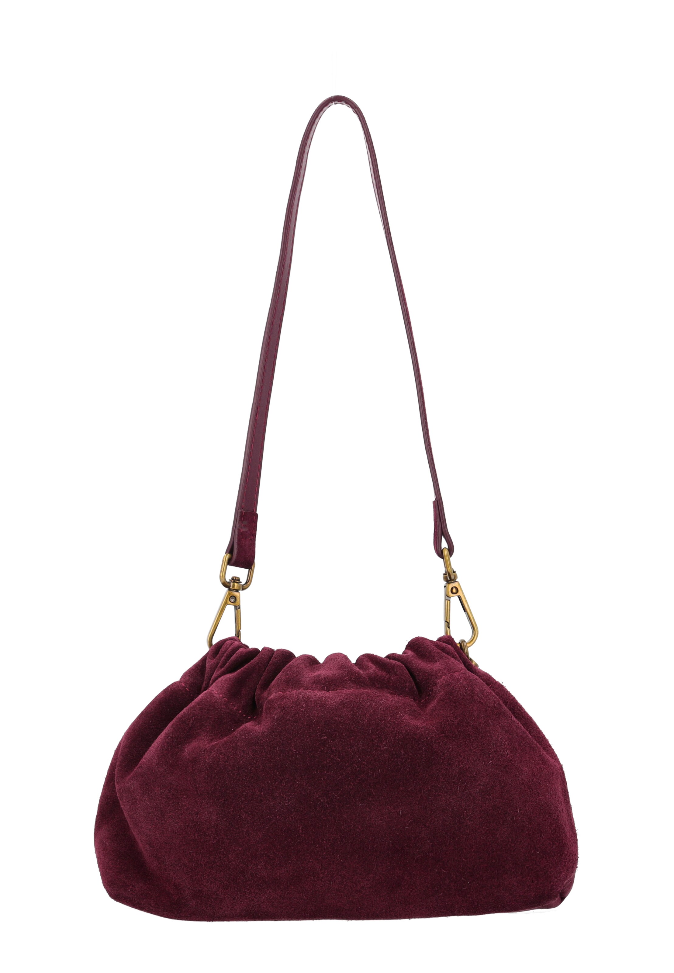 faina Bolso saco en borgoña, Vista del producto